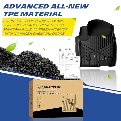 Image of Michelin Vehicle Mats for 2019-2026 Chevy Silverado /GMC Sierra 1500
