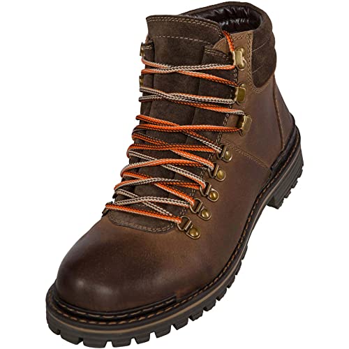 Nebulus Herren Winterstiefel HIKING, warme Stiefel mit Merinowolle,...