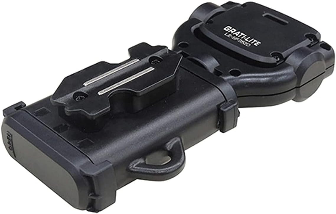 Tajima Grati-Lite Work Light - Standard Detachable LED Light with 350 Lumen Flood Beam and Belt Holder - LE-SF352D