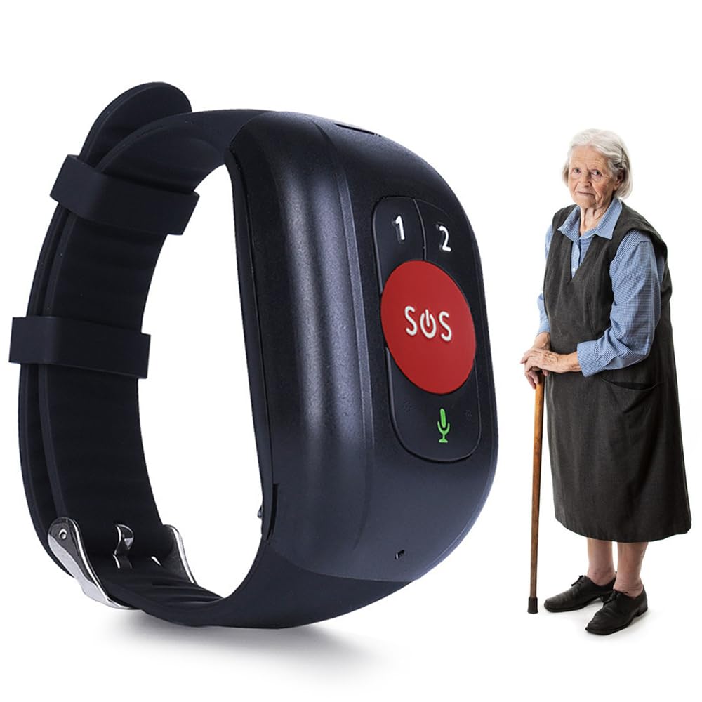 GPS Smart Watch Para Ancianos, Botón De Llamada De Emergencia SOS, Intercomunicador De Voz 4G, Detección De Otoño, Recordatorio De Medicamentos, Monitoreo De Salud, Demencia, Alzheimer, Autismo
