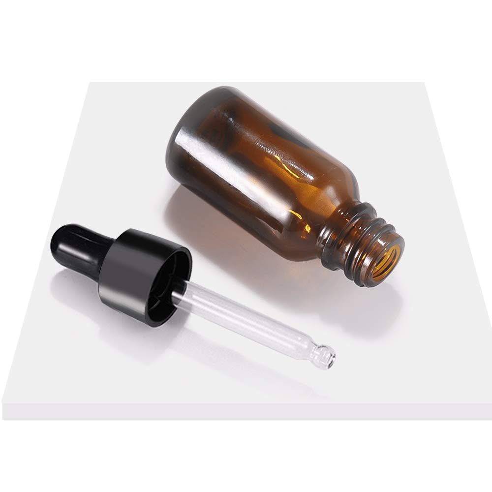 12 Boccette Vetro Ambra 10ml Con Contagocce - Per Oli Essenziali, Aromaterapia, Fai Da Te | Riutilizzabili - Foto 2