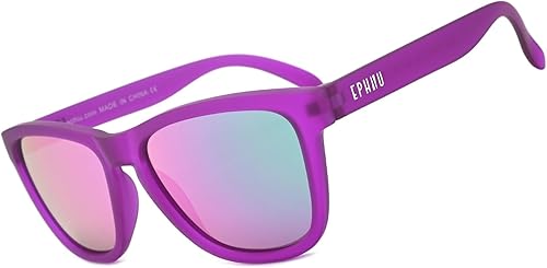 Miniatura 21 de EPHIU Polarized Sports Sunglasses for Men Women No-Slip No-Bounce Grip for Running Cycling Fishing with Mirrored UV400 Lenses