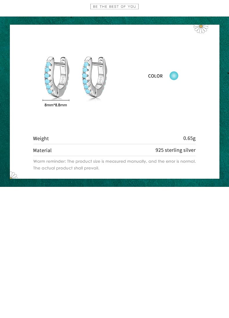 Anello da uomo in argento turchese, in argento Sterling 925 lavorato