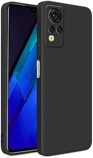 LIRAMARK Silicone Soft Back Cover Case for Infinix Note 12 (Black) Price In India