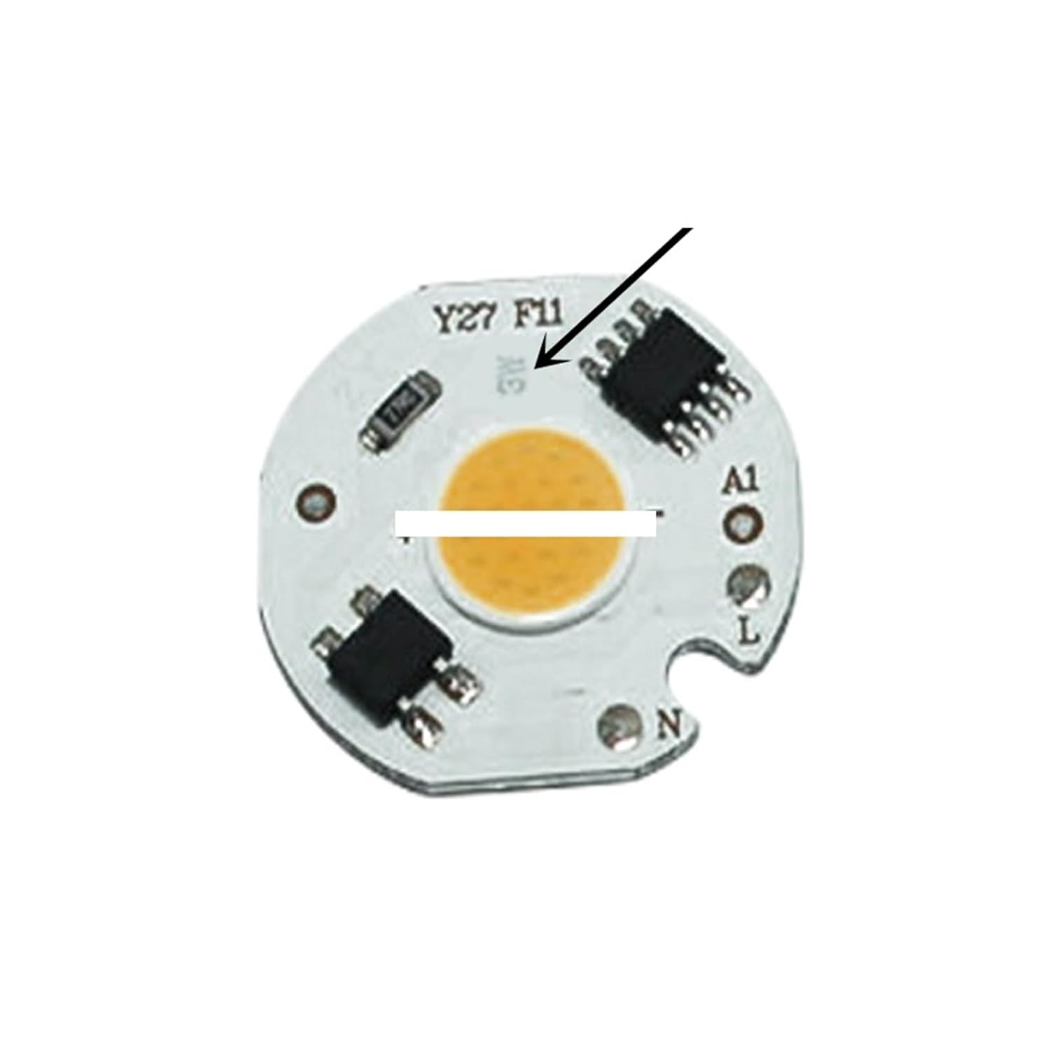 2-10pcs 3W 5W 7W 10W 12W LED COB Chip 220V Smart IC Driver Lamp Bulb RED Green Blue Light Source for DIY Flood Light Spotlight(Blue,2 Pieces_3W)
