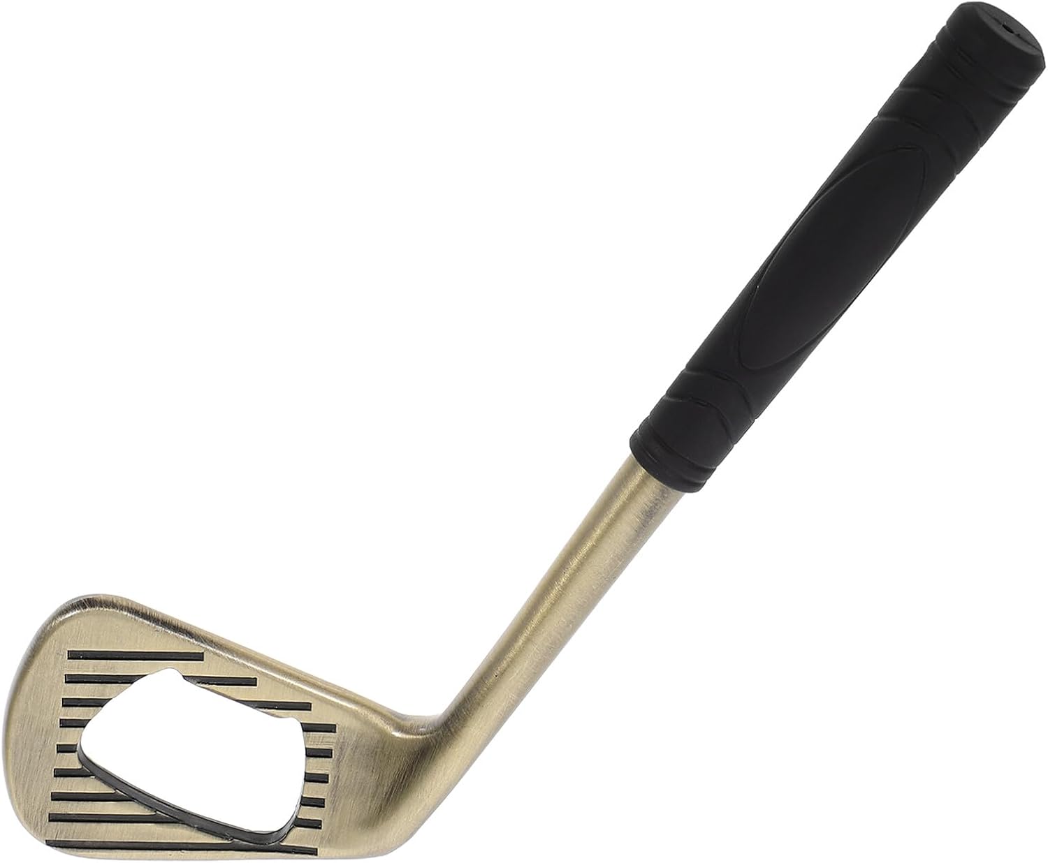 Golf Club Bottle Opener Manual Beer and Soda Beverage Opener with Antique Bronze Finish, Decorative Party Bar Tool for Golf Enthusiasts