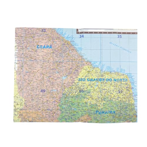 Mapa Mapograf Estradas Brasil - 2022/2023