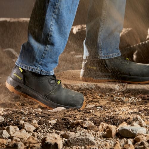 HexArmor Men's safety work boot with composite toe cap, heeled, water resistant, durable, lightweight, breathable and water resistant, The Xtend Series4