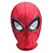 MODRYER Homecoming Spider-Man Mask Helmetto Casco Lycra Elastico Full Face Hood per Bambini Adulti Capezzolo Halloween Movie Cosplay Costume Accessori,Red-Kids