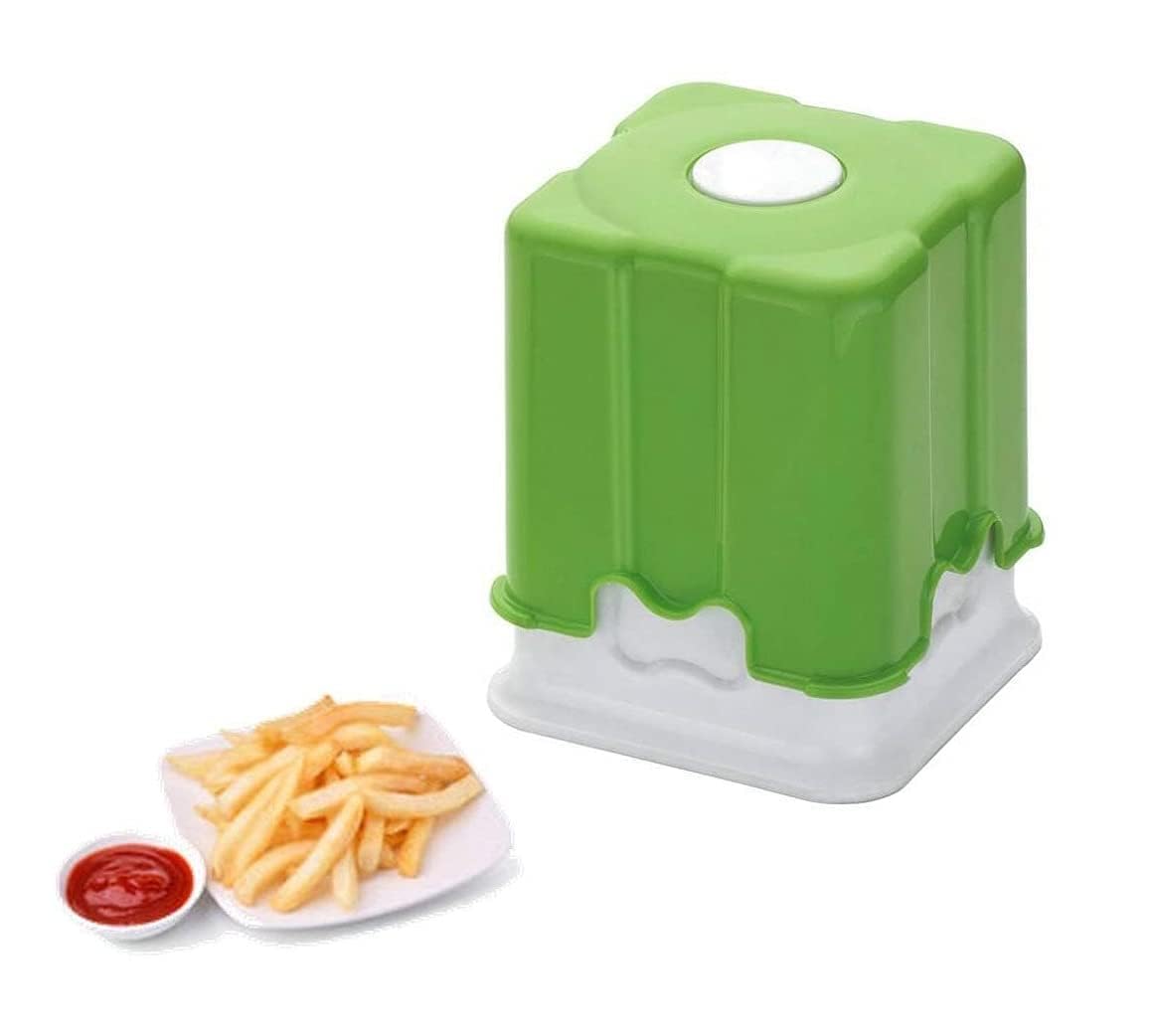 Hand Chopper Kitchen Use Manual Vegetable Chopper Kitchen Onion Cutter Vegetable Cutter Machine Vegetables Dicing,Mincing for Salad (Dark Green)-image-44