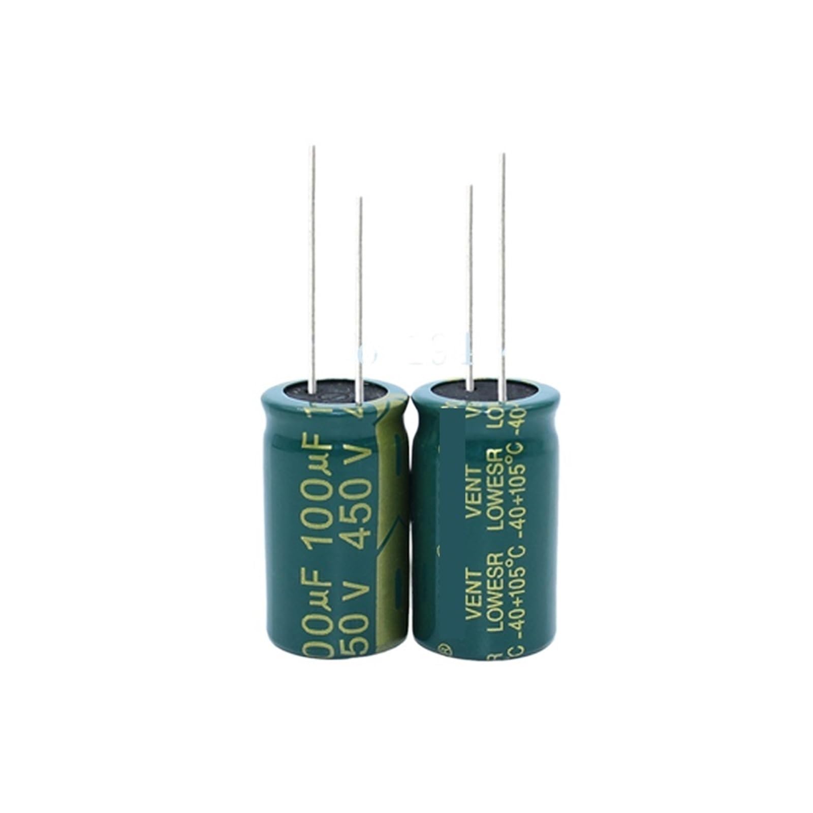 ICXLPMC 5PCS 450V100UF 18 * 30mm 100UF 450V Electrolytic capacitor