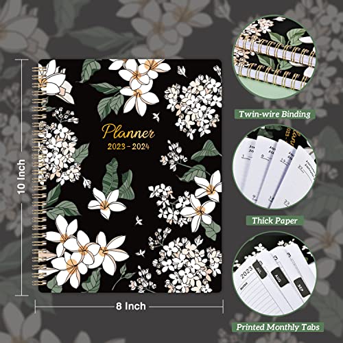Planner 2023-2024 - Jul.2023 - Jun.2024, Academic Planner 2023-2024 With Weekly And Monthly Spread, 8'' X 10'', Check Boxes As To-Do Lists, Twin-Wire Binding, Thick Paper, Perfect Daily Organizer #TOP5