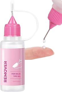 Press On Remover For Nails Gel Base Coat Dissolver Nail Repair | False Nail Remover Home Manicure Salon Service Bridal Pedicure Special Occasions Holiday Designer Competition Training
