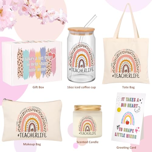 Teacher Gifts for Women, Back to School Gift, End of The Year Teacher Gift Box, Thank You Christmas Baskets Gifts for Teachers2