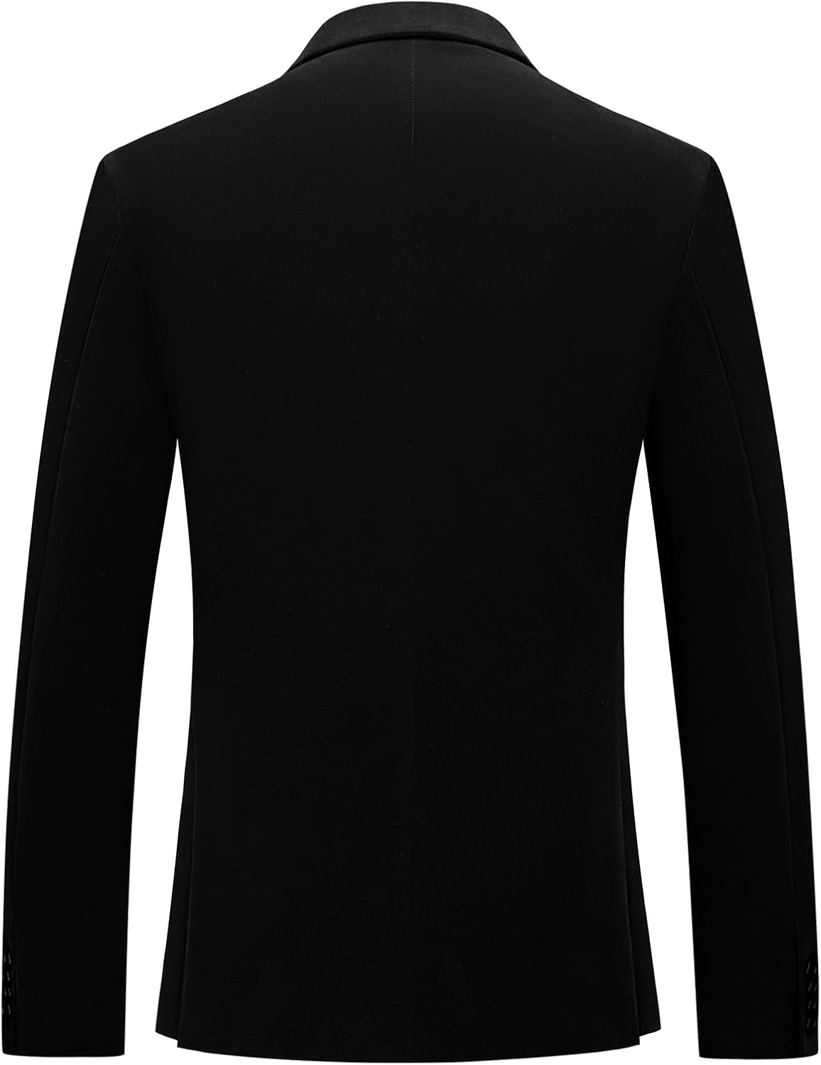 Mens Velvet Blazer Slim Fit Tuxedo Peak Lapel Suit One Button Jacket for Wedding Prom Formal Dinner Party - Image 5