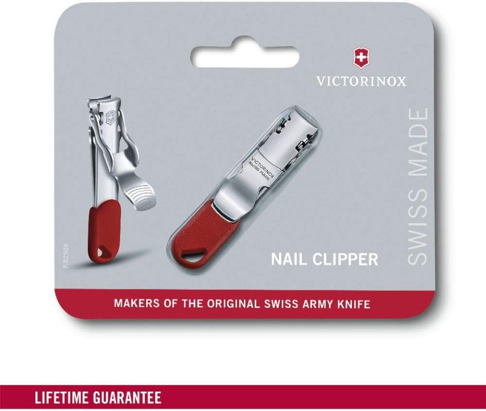 Victorinox Unisex Nail Clipper SS Red Lanyard Hole BlisterNail Clipper SS Red Lanyard Hole Blister, SS, Red, Standard : Sports & Outdoors