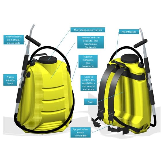 Mochila extintor forestal 17,5 litros Homologada