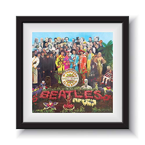 Printshop The Beatles - Sgt. Pepper's Lonely Hearts Club Band - Framed Album Cover