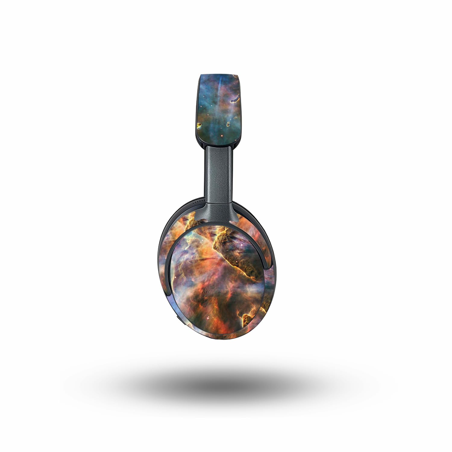 MightySkins Skin Compatible with Bose QuietComfort Ultra - Golden Nebula | Protective, Durable, and Unique Vinyl Decal wrap Cover | Easy to Apply, Remove, and Change Styles