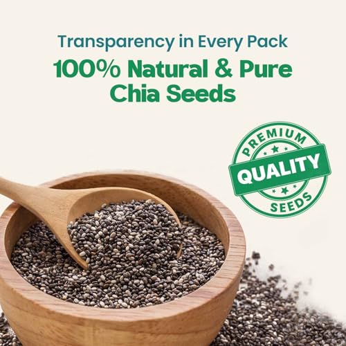 Image of Zandu Chia Seeds- 200GM (Pack of 2) I Premium & Raw Seeds I Rich in Omega-3 Fatty Acids I Helps in Weight Management I Rich in Dietary Fiber I Rich in Protein I Resealable Pack