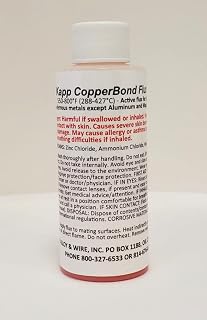 Kapp CopperBond Flux for High Temperature Soldering of Copper, Brass, & Stainless Steel (2 wt. oz.))