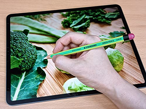 Vinilo Apple Pencil 2 de rayas verdes para estudiantes y creativos 3