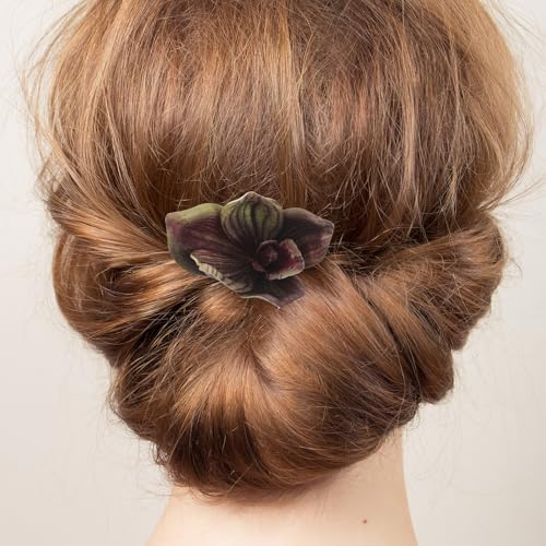 Fleurs de lys de mariage épingles cheveux pour cortège - 7