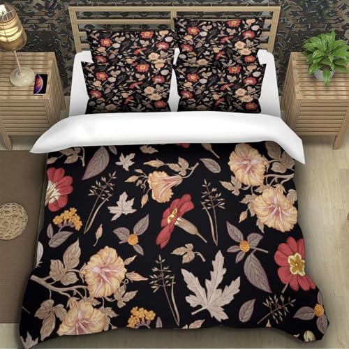 Housse de couette microfibre ultra douce de qualité supérieure style baroque - 5