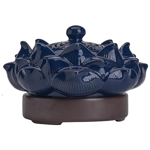 Incense Burner Chinese Zen Ornaments Yoga Room Aromatherapy Furnace Ceramic Incense Burner With Lid