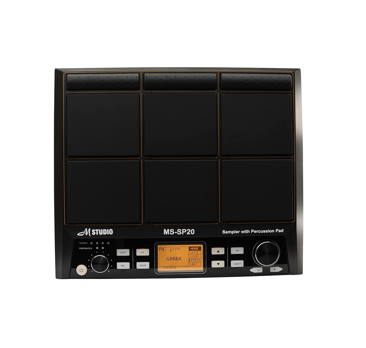 M-Studio MS-SP20 Sampler with Percussion Pad – 1 GB