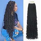 26 Inch Soft Locs Crochet Hair 7 Packs Faux Locs Crochet Hair Pre Looped Locs Braids...