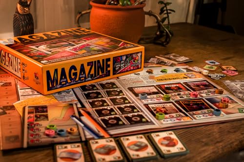 Juego de Mesa Estratégico: The Strategic Publishing Board Game | Juego Competitivo para 2–4 Jugadores | Construye tu Reputación mediante la Narración miniatura 2