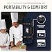 Asaya Waxed Canvas Knife Roll Bag - 15-Slot Chef Knife Bag with Leather Straps, Large Zippered Pocket and Card Holder - Carrying Case for Chefs and Culinary Students – Knives Not Included (Blue)