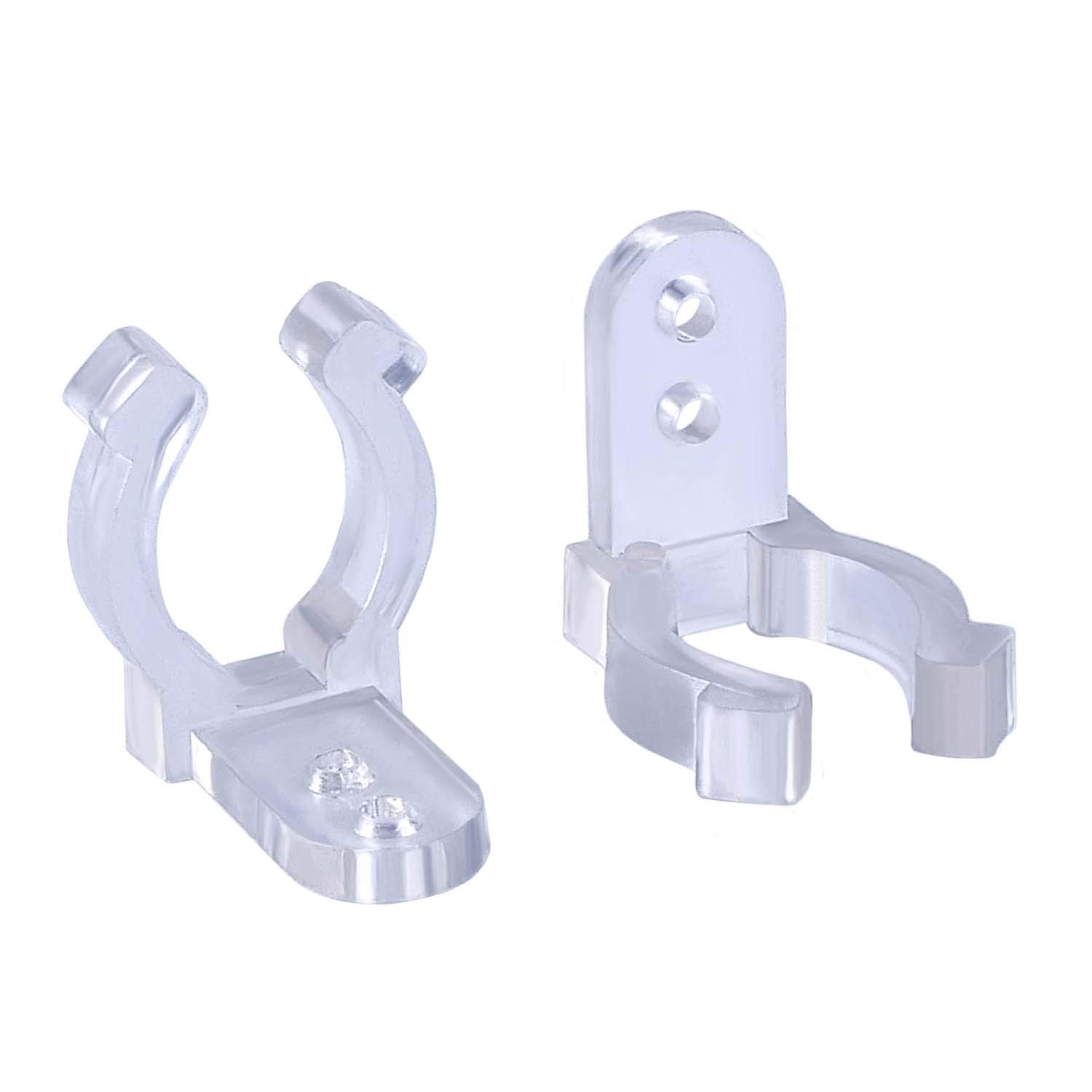 Lot de 40 clips de fixation pour tube lumineux LED