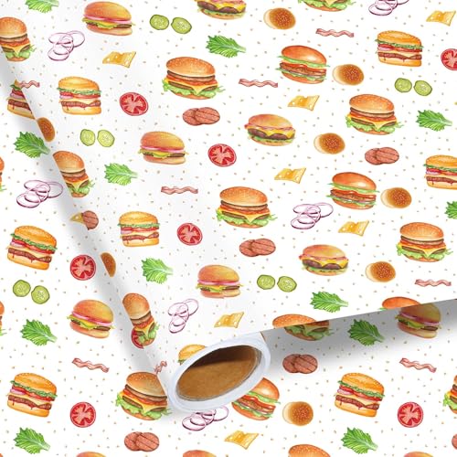 Pineraap Burger Wrapping Paper Roll