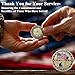 42 PCS Military Challenge Coins, US Military Coins Veteran Challenge Coin - Stand for The Flag, Kneel for The Fallen - Military Commemorative Appreciation Gifts