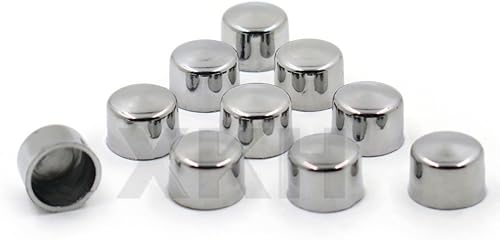 Miniatura 2 de XKH - Kit de vestido de tapa de perno Allen de 516  compatible con Harley Misc Hardware 10 piezas cromadas B075M8C7MN