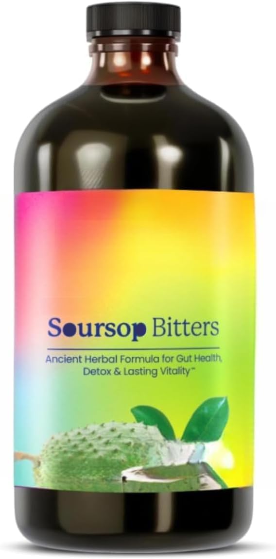 Amaro Soursop - Pulizia interna, purificazione della cavità interna, Regola la digestione e migliora l'immunità | erbe serene |
