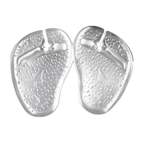 Artibetter Zehenschutz Sandalen Flip Gel Kissen Pad Zehenschutz für Zehensandalen Flip Flop Gel Einsätze Wachen Einlegesohlen (transparent) Cover