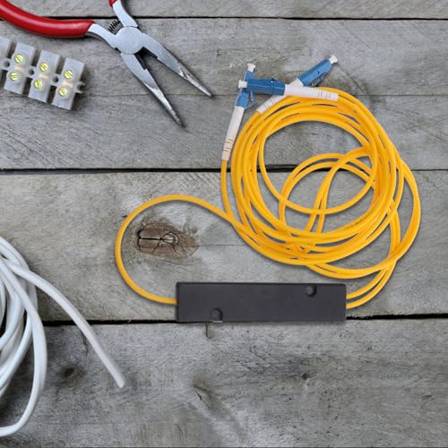 Cable óptico fusionado en caja resistente de grado telecom LC 5