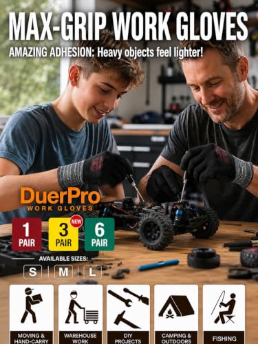 Lipropp SPIDER-GRIP Coated Work Gloves - image 2