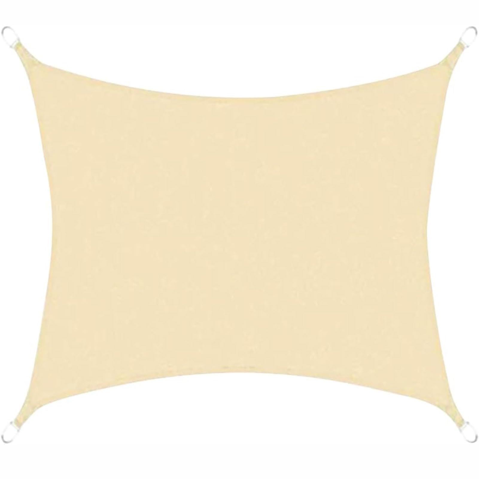 Voile d'ombrage imperméable contre la chaleur et la pluie sur terrasse 3,2x5m