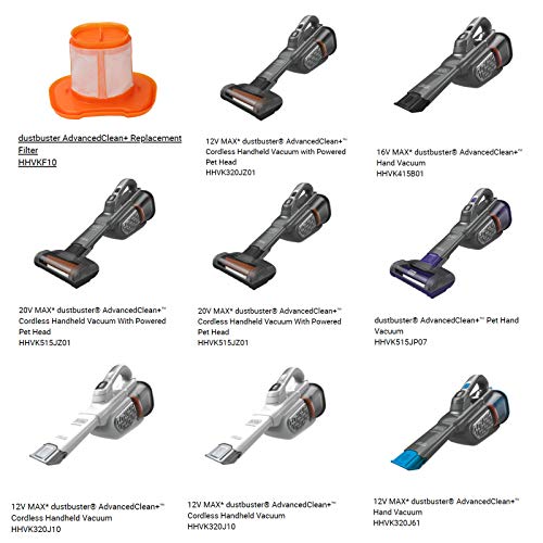 Hhvkf10 Filter Compatible With Black And Decker Models Hhvk320J10 Hhvk320J61 Hhvk320Jz01 Hhvk415B01 Hhvk515J00 Hhvk515J00Ff Hhvk515Jp07 Hhvk515Bpf07 #TOP3