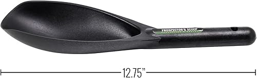 Miniatura 3 de ASR Outdoor Paleta plástica grande de la cuchara de la arena de la prospección de 12,5 pulgadas para el detector de metales Panning del oro, negro