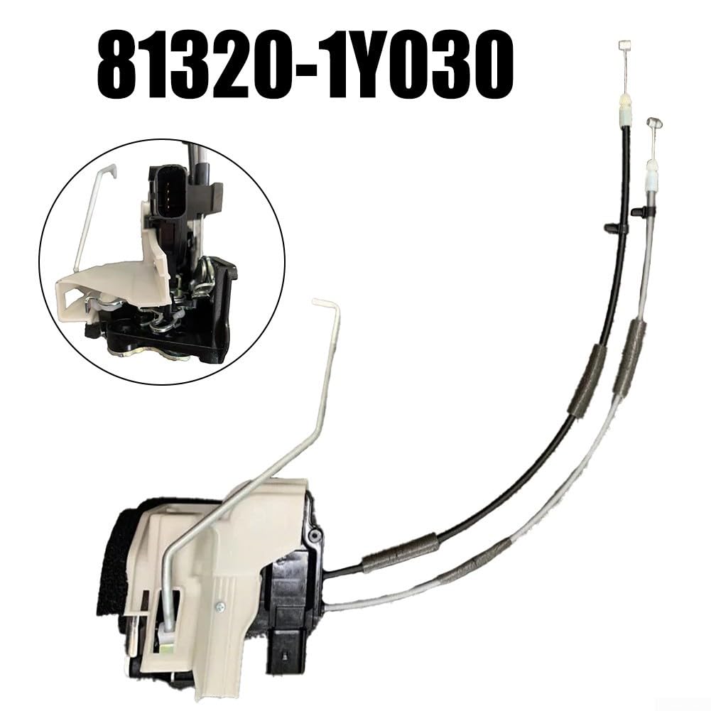 Verrouillage de porte Entraînement avant droit pour Kia Pour Picanto 2012-2016 Mécanisme de fermeture de porte ABS Construction en métal Pièce de rechange 81320-1Y030