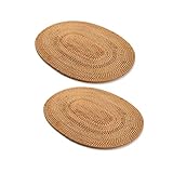 ◆ Merkmale ◆ Hitzebeständig, rutschfest, isolierend und halten den Esstisch von Flecken ab, waschbar und leicht zu reinigen. Schützen Sie Ihren Tisch mit diesen robusten Tischsets.