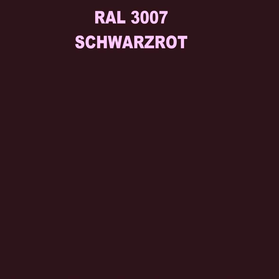 TRISTARcolor RAL 3007 Schwarzrot Mit Hochglanz-Klarlack – Profi-Spraydosen (je 400 Ml)
