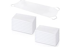 Newwiee 16 Pcs Cot Size Sheet Set in Standard 20" x 48"