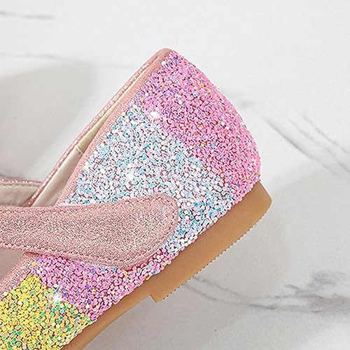 Kids Shoes Slides Girls Baby Shoes Sequin Rhinestone Bow Sandals Dancing Shoes Infant Pearl Baby Girl Sandals Shoes4