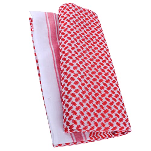 Homoyoyo Scarf Men Turban Headband Headpiece for Outdoor Activities Versatile Neck Wrap Present for Saudi Arabia Costume and Travel